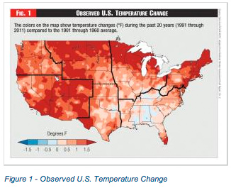 Figure 3 - Extreme Drought in North America