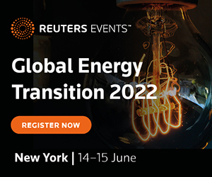 Global Energy Transition 2022 Reuters Conference New York