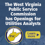 WV PSC - looking for Utilities Analysts 